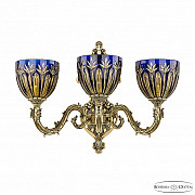 Бра 7101 7101B15/3/210 GB P1 U Amber-Blue/H-1I