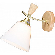 Бра MD.6132-1-W-GD+WOOD