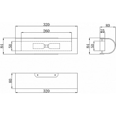 Бра Gioia P011WL-02G
