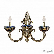 Бра 7109 7109B15/3/210 GB P Amber-Blue/H-1I