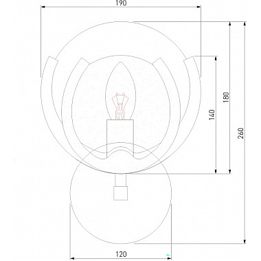 Бра Galicia 353/1