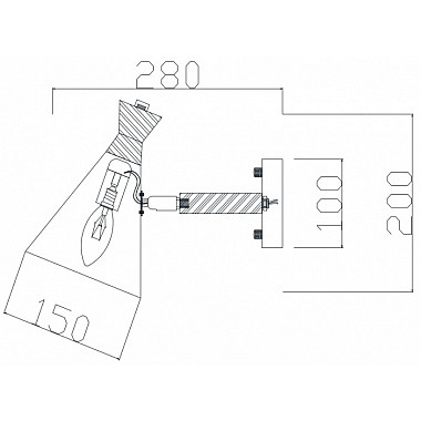 Бра Rise FR5169WL-01W