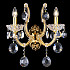 Бра Milano Milano 10651/2W GOLD, CLEAR