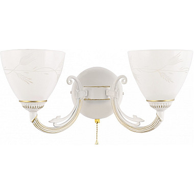 Бра AM343659 343659/2W WT+G