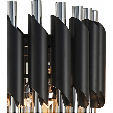 Бра Darian DARIAN 76017/2W CHROME BLACK