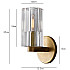 Бра Wall lamp 8816W gold/clear