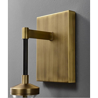 Бра Raindrop MT9093-1W brushed gold