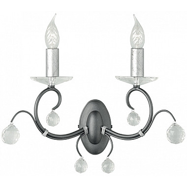 Бра Lunetta LUN 2 BLK/SIL