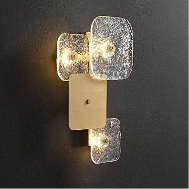 Бра Wall lamp MT9050-3W brass