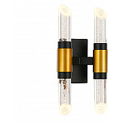 Бра MD18001040 MB18001040-4A black/gold