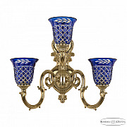 Бра 7203 7203B16/2+1/210 G P2 U Clear-Blue/H-1J