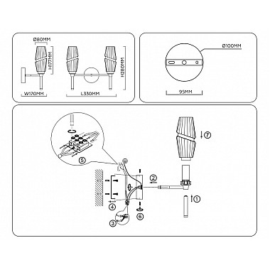 Бра High Light LH55206