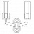 Бра Omnilux Ledro OML-69901-02