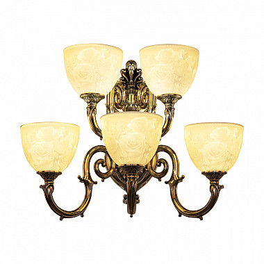 Бра 7203 7203B16/3+2/210 NB P1 U Rose