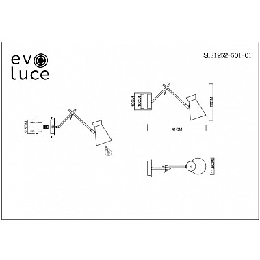 Бра Alfeo SLE1252-501-01