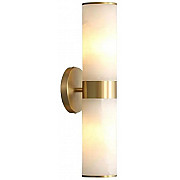 Бра Wall lamp 6483W/B brass/white