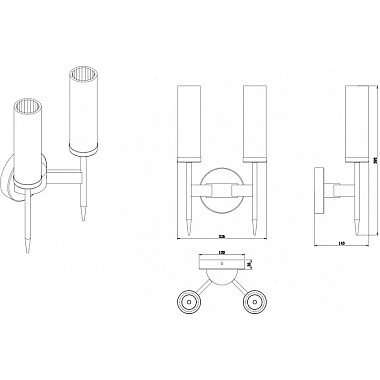 Бра Tow ZRS.1178.02