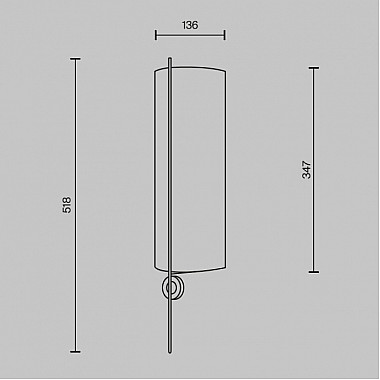 Бра Glamping MOD437WL-02BG1