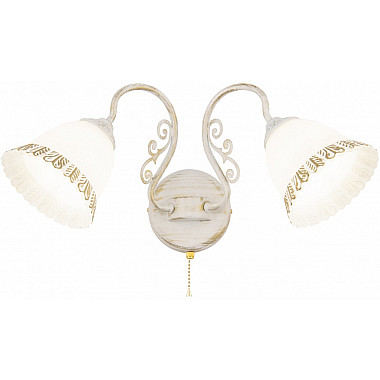 Бра AM340800 340800/2W WT+G