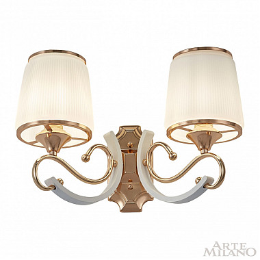 Бра Florentia-3857 303857/2W Wh/Gd