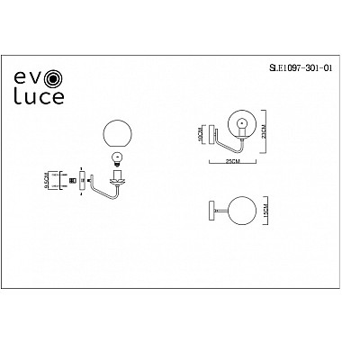 Бра Scorze SLE1097-301-01