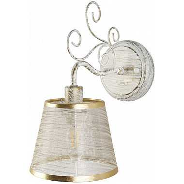 Бра AM341120 341120/1W WT+G