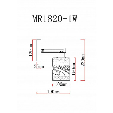Бра Olivia MR1820-1W