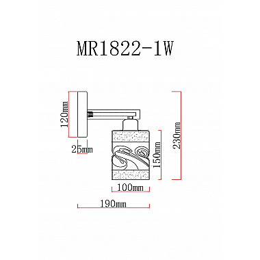 Бра Olivia MR1822-1W