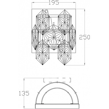 Бра 20MB3273-2