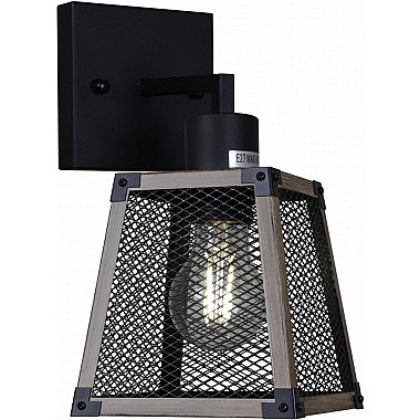 Бра IL1006-1W-05 BK WOOD