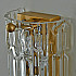 Бра 88085 88067W/L gold/clear