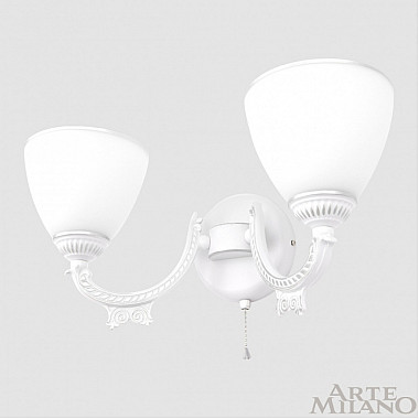 Бра AM342837 342837/2W WT+SL