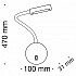 Бра Stem C035WL-L3B3K