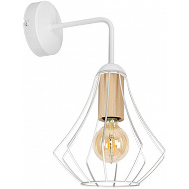 Бра MD.9053-1-W-WH+WOOD