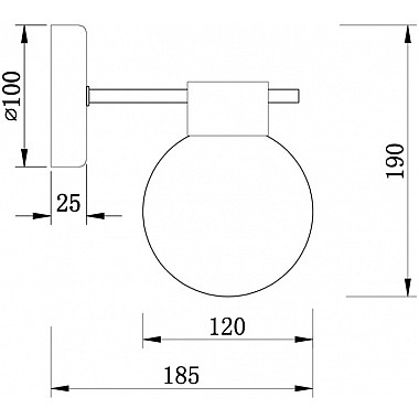 Бра Gatsby FR5233WL-01BS