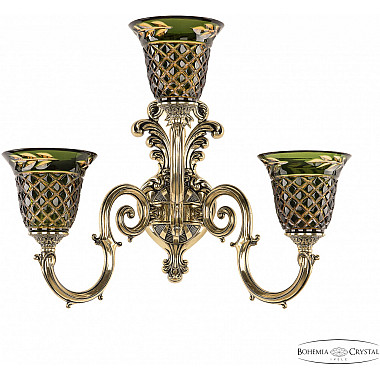 Бра Verona 7203B14/2+1/175 GB P2 U Amber-Green/H-1J