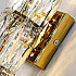 Бра Wall lamp A06W/4 gold/clear
