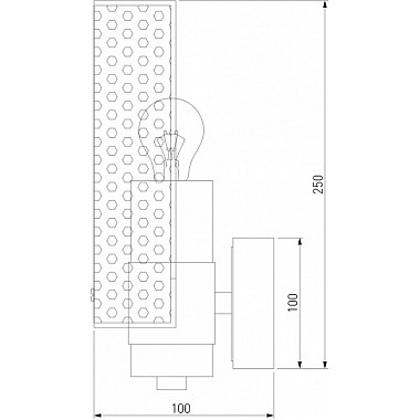 Бра Grino 70139/1 латунь
