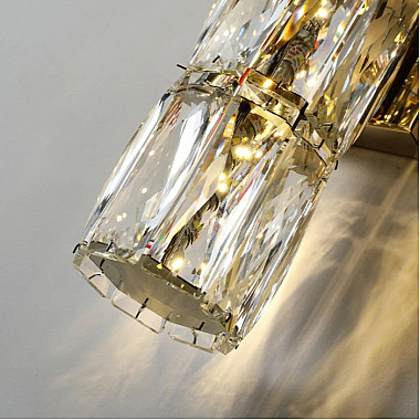 Бра Wall lamp A06W/4 gold/clear