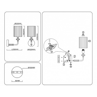 Бра High Light LH71506