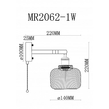 Бра Natalie MR2062-1W