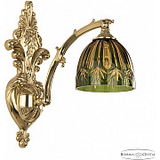 Бра Verona 7211B15/1/210 G P1 D Amber-Green/H-1I