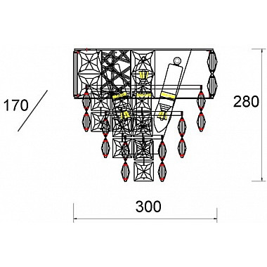 Бра Majeste FL1060-3W