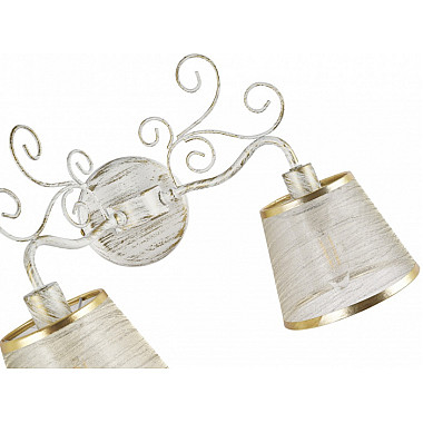 Бра AM341120 341120/2W WT+G