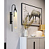 Бра Arc Well B6066W/L black/white