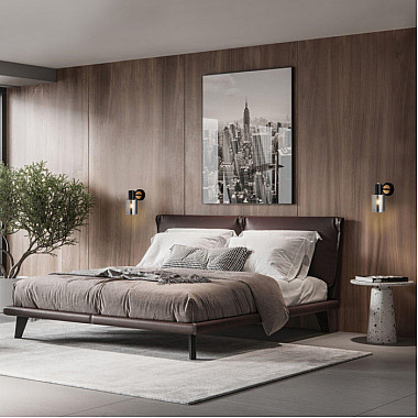 Бра Notion 70219/1 черный/античная бронза