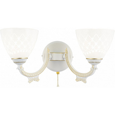 Бра AM343837 343837/2W WT+G