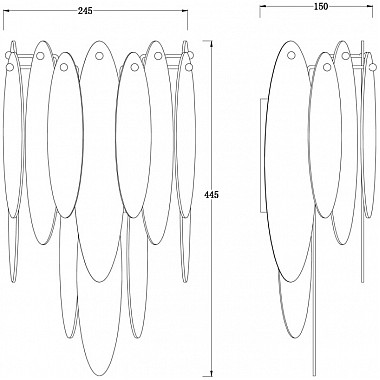 Бра Lucrecia FR5217WL-02FG