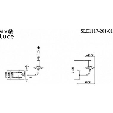 Бра Attic SLE1117-201-01