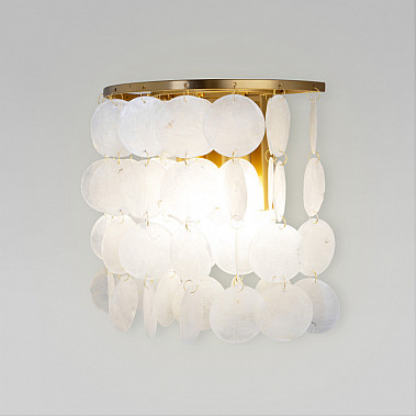 Бра Sandra 60084/2 латунь/перламутр